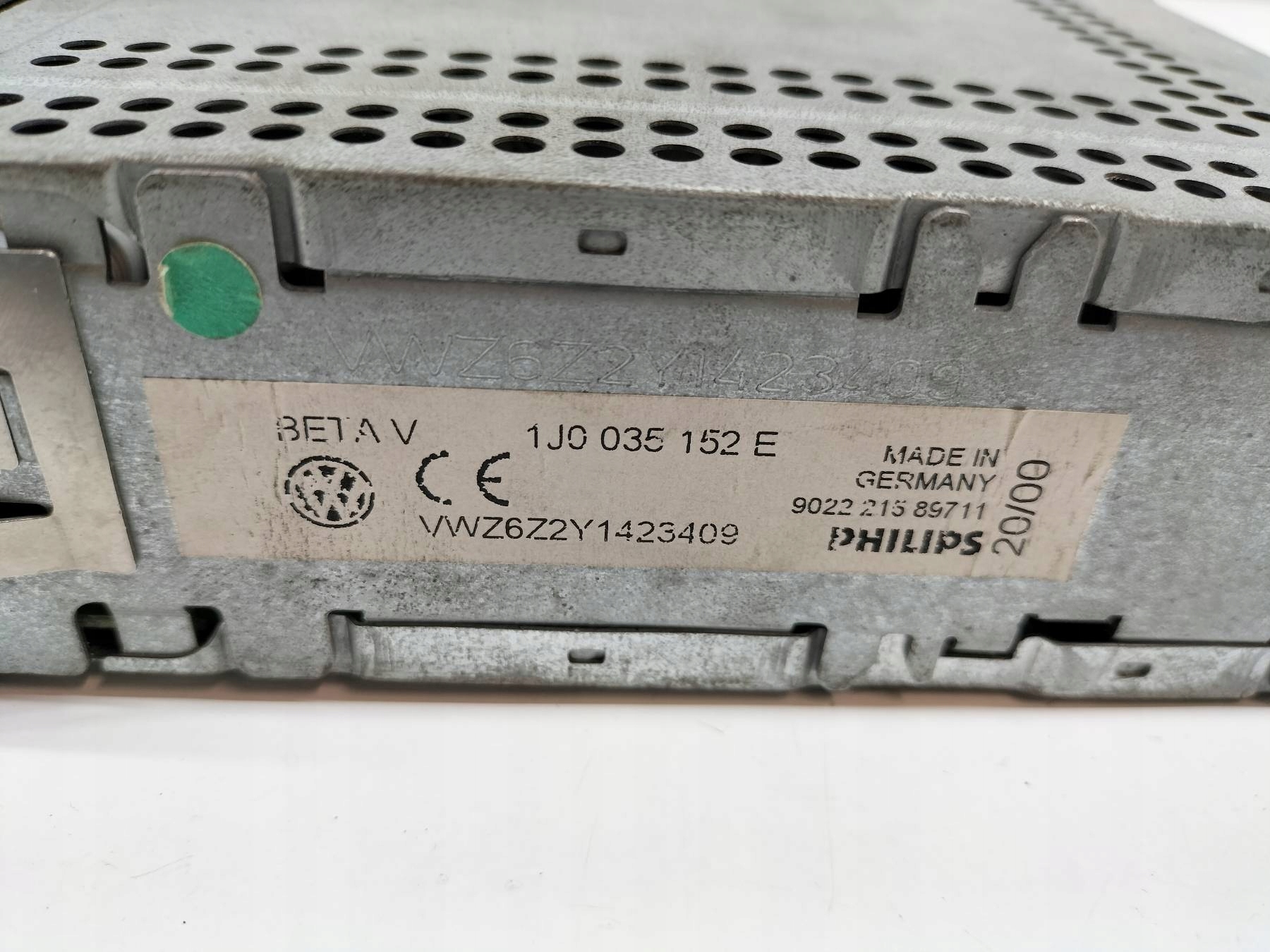 RADIO 1J0035152E VW Volkswagen Sharan e (1995-2010)