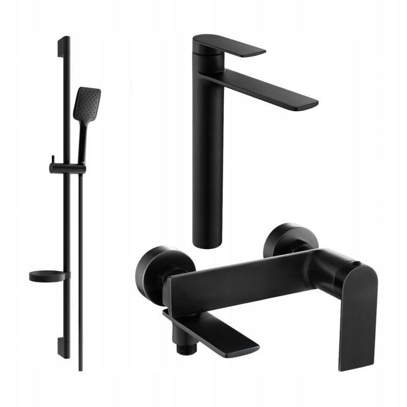 Mexen Zero DS62 vaňová súprava, čierna 7113DS62-70