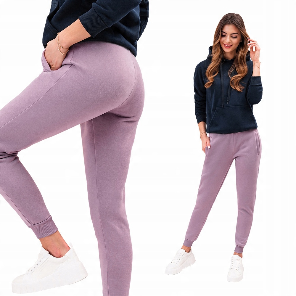 

Spodnie damskie dresy 070PLR lawendowe XL
