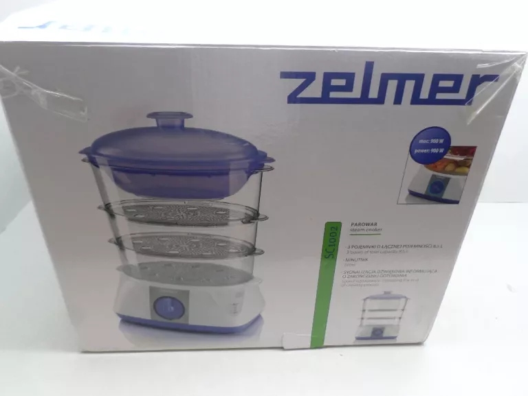 Parowar Zelmer ZSC1002V 8,5 l biały 755 W