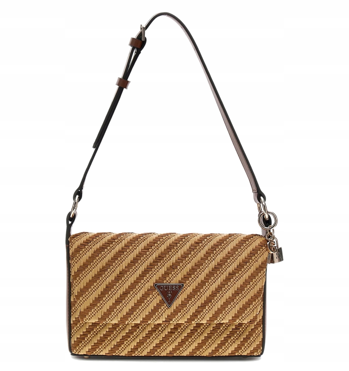 Guess hnědá dámská kabelka přes rameno Simona