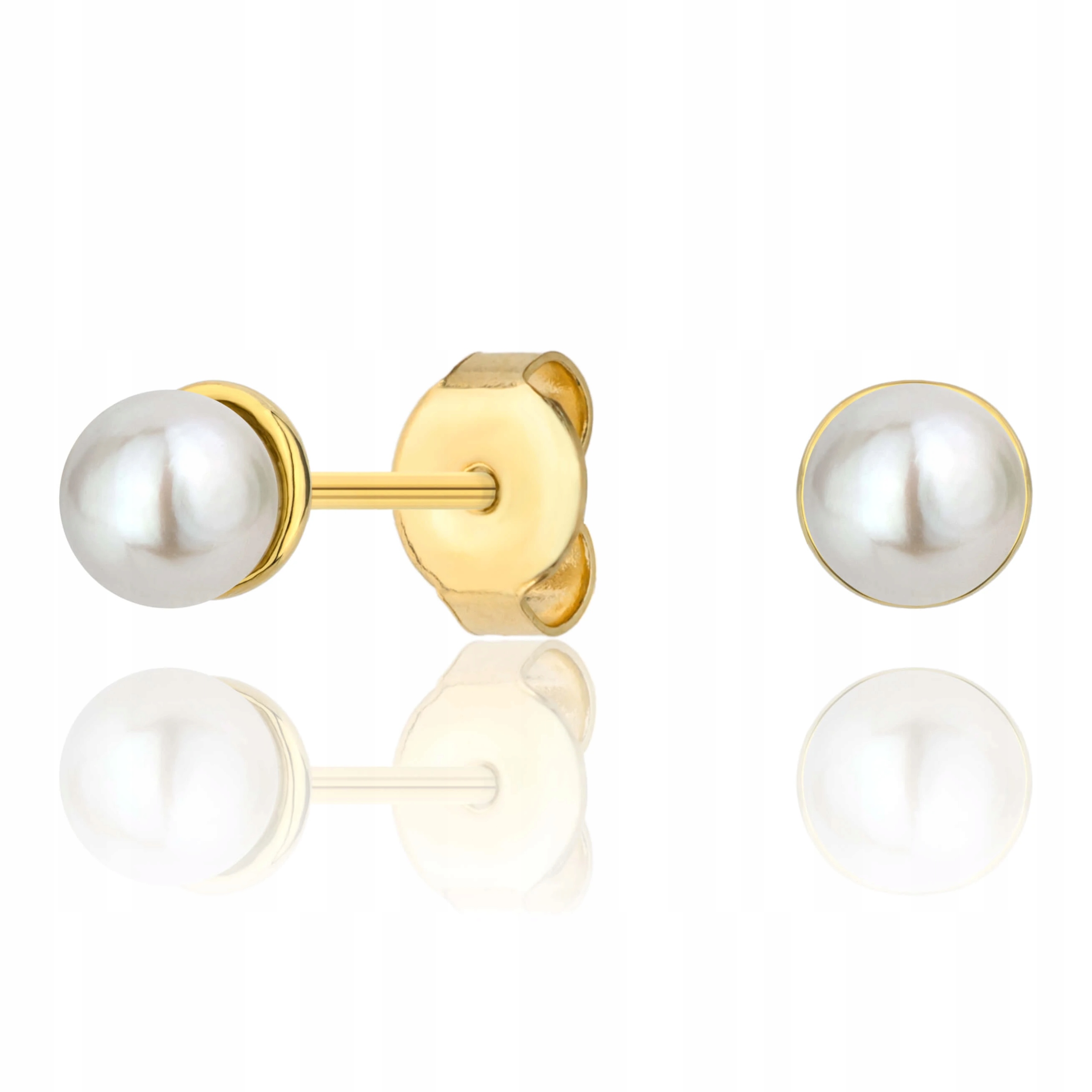 Kolczyki Małe Perełki Na Sztyfcie 333 Perła Perełka