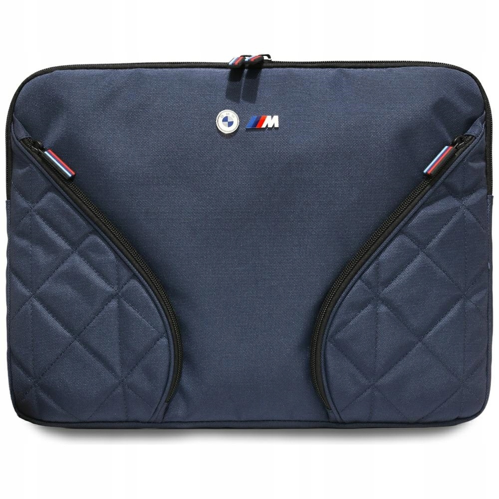 Taška Bmw Nylon Pockets&Metal Logo Sleeve 16" modrá