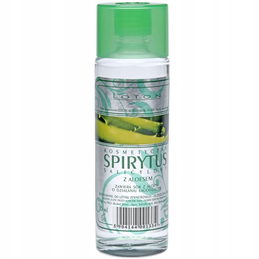 

Spirytus Salicylowy Kosmetyczny Z Aloesem Loton