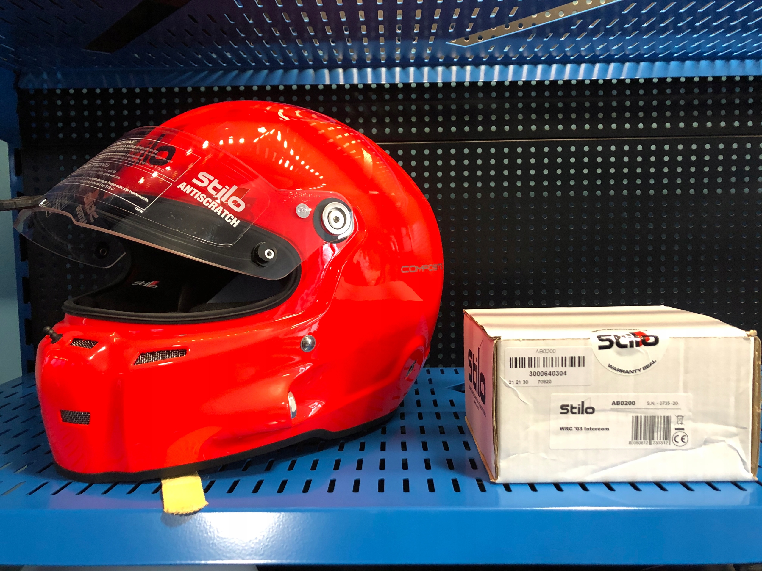 KASK ZAMKNIETY STILO ST5 OFF CENTRALKA WRC Rozm XL