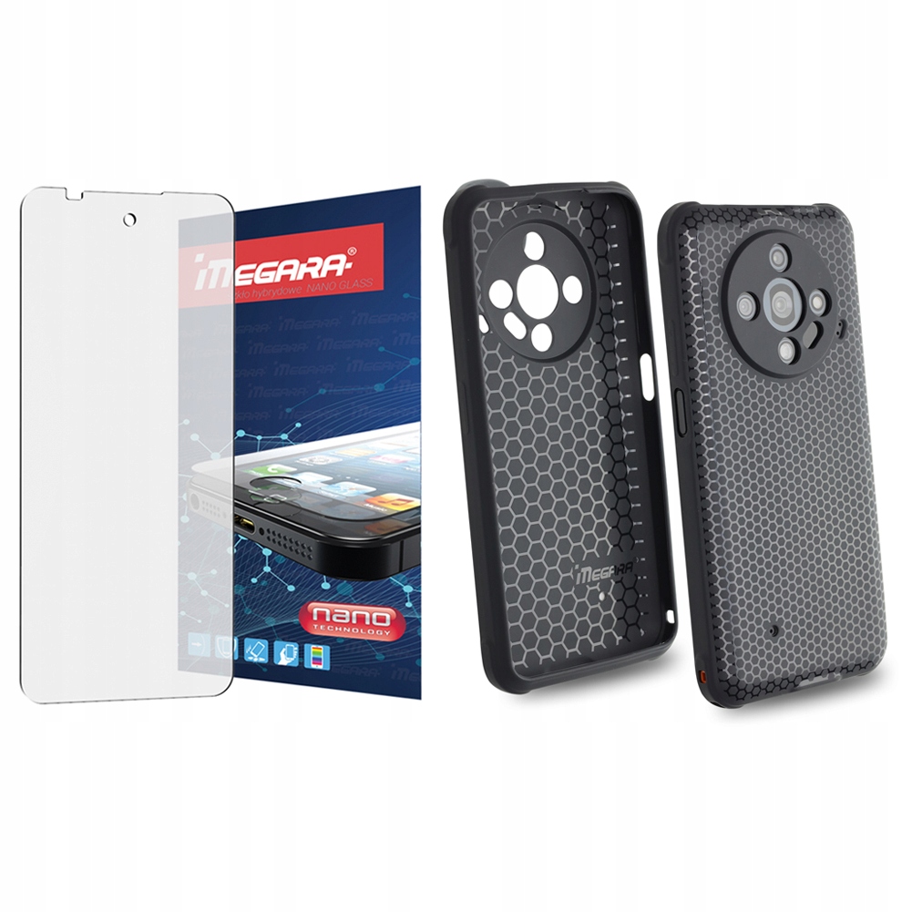 Sklo pro Hammer Iron 6 6,56 Pouzdro silikonové, černé, Tpu