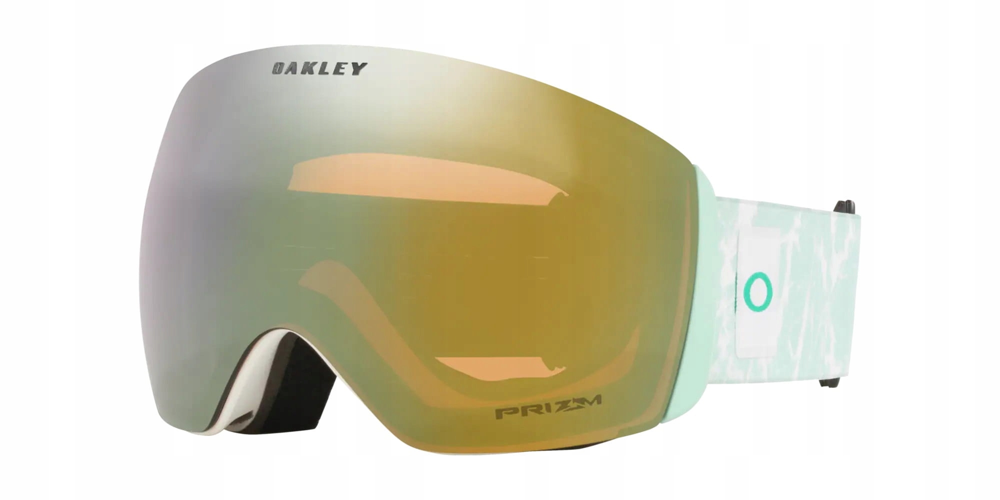 Gogle narciarskie Oakley Flight Deck L Jasmine Crystal Prizm Sage Gold
