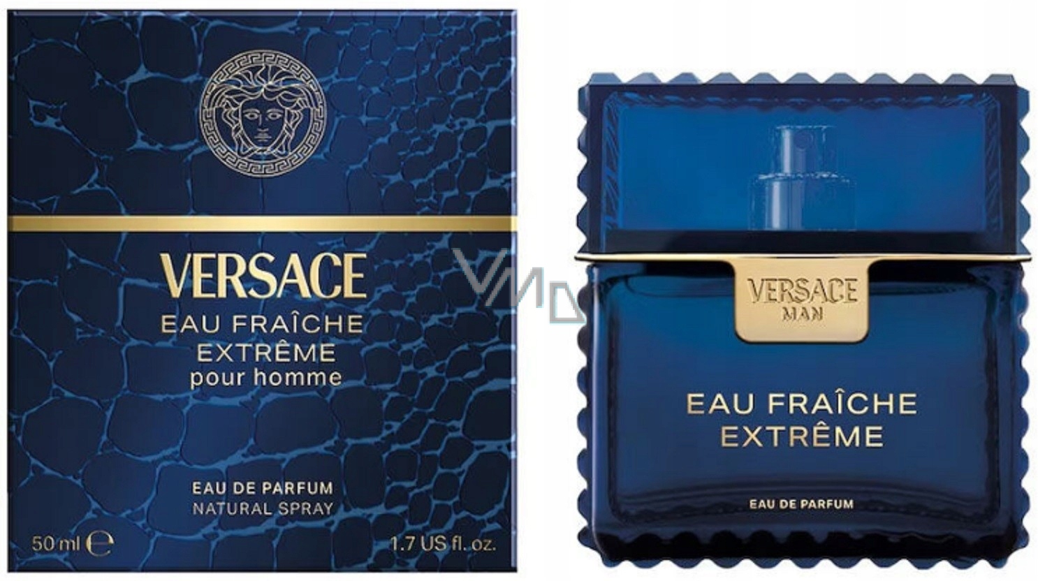 Versace Man Eau Fraiche Extreme parfémovaná voda pro muže 50 ml