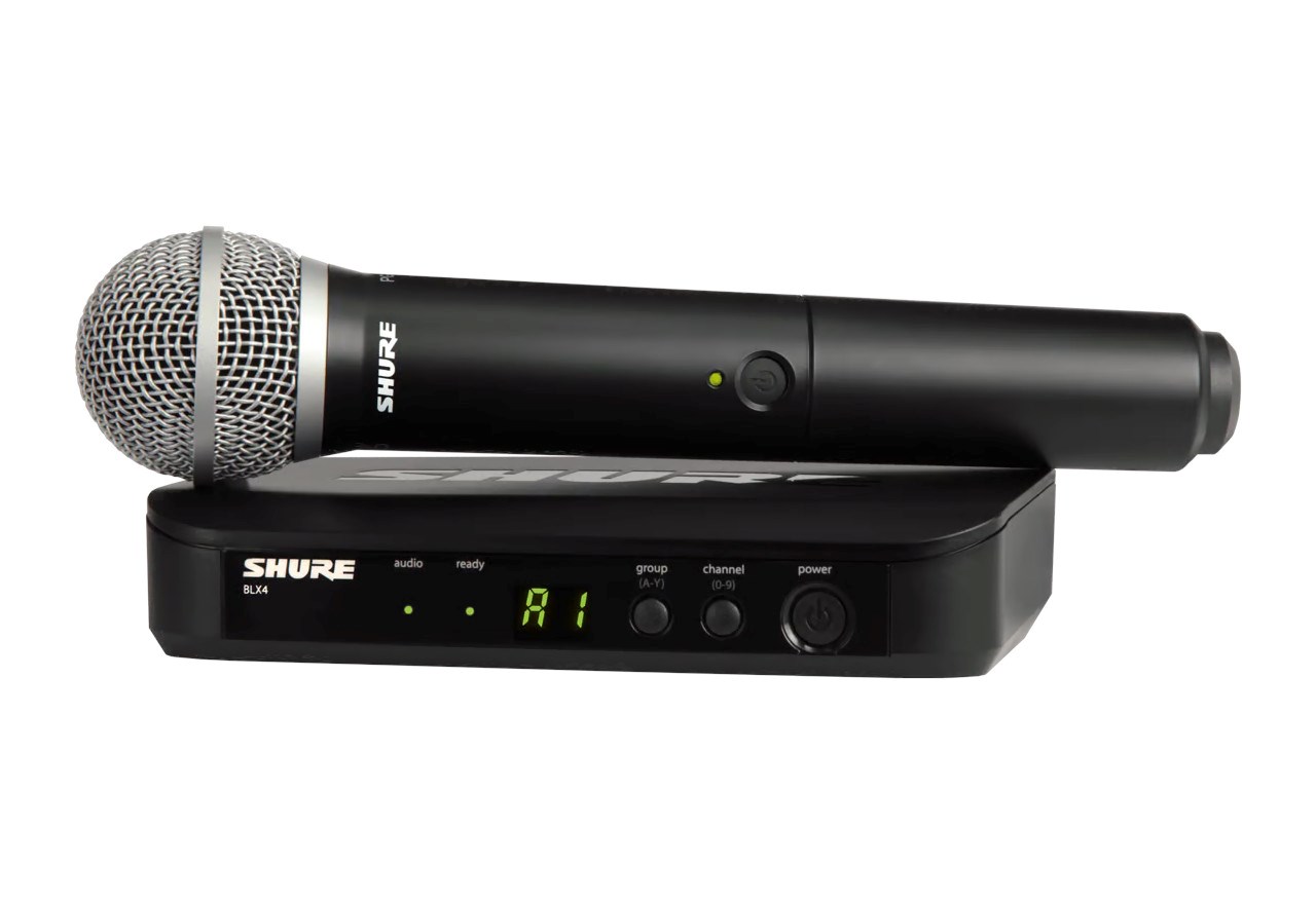 Shure BLX24E/PG58-H8E – Bezdrátový systém s mikrofonem do ruky