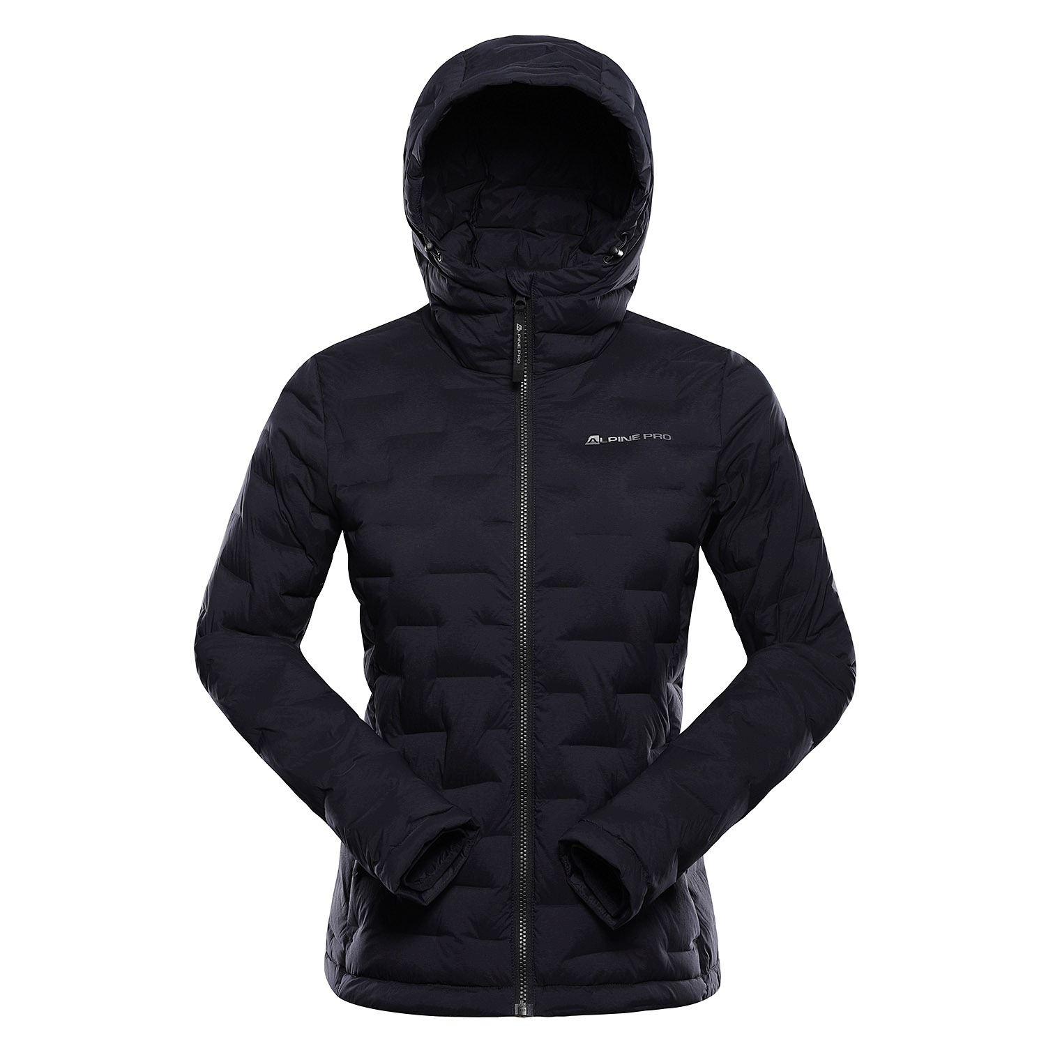 Kurtka damska z naturalnym puchem Alpine Pro Rogita 3 granatowa r.XS