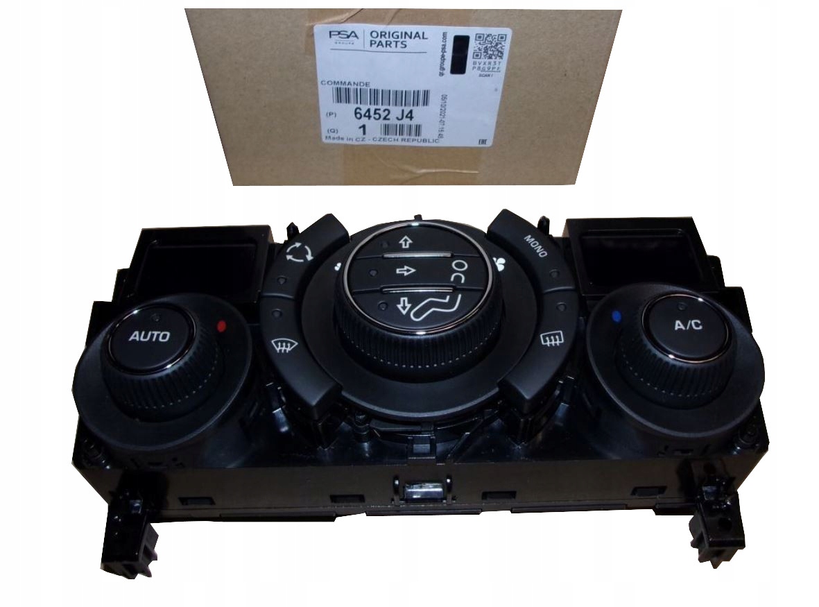 6452.J4 6452 - НОВАЯ ПАНЕЛЬ УПРАВЛЕНИЯ ВЕНТИЛЯЦИЕЙ PEUGEOT 308 6452J4