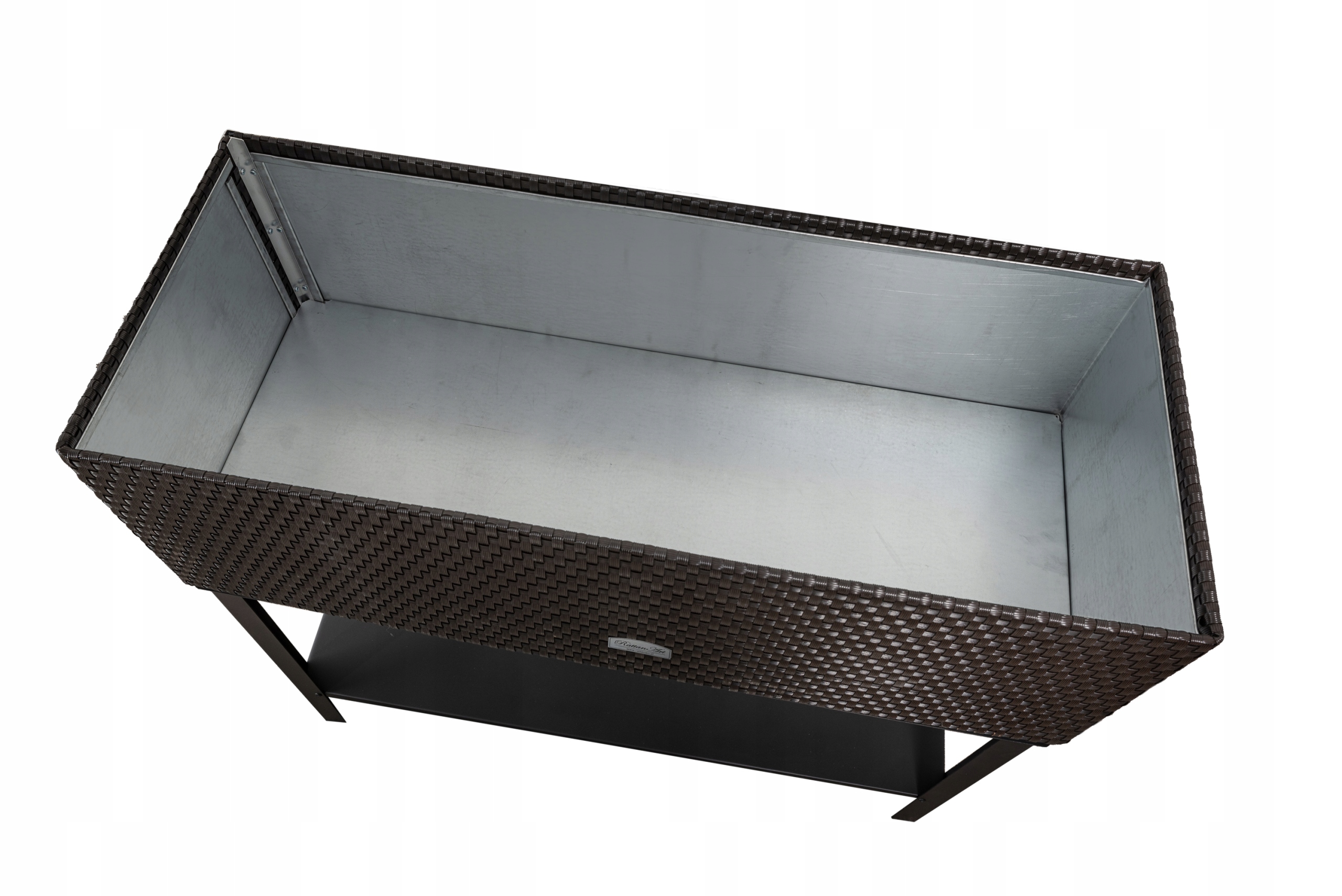 ZIOŁOWNIK DONICZKA ZIELNIK ZE STELAŻEM DONICA NA ROŚLINY ZIOŁA WARZYWA Marka Rattanart