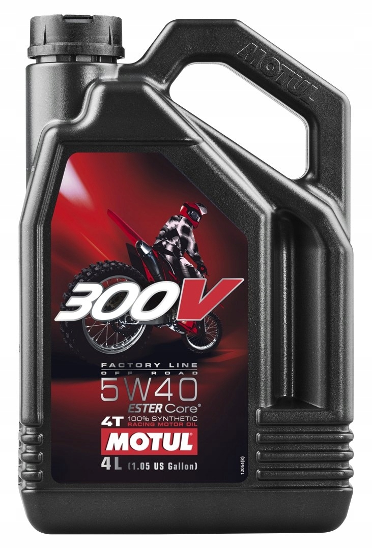 Motul Olejový Motor 300V 4T Fl Off Road 5V40 4L (syntetický) ()