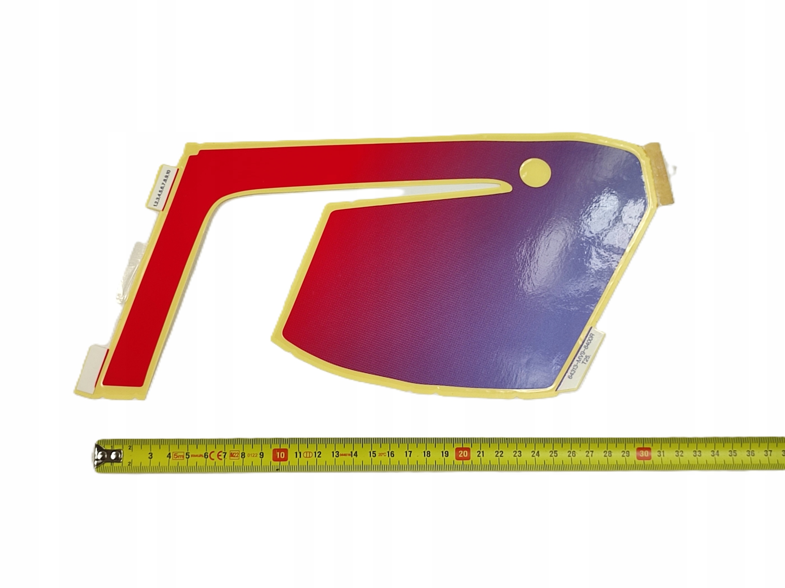 Nálepka Pravá Slanina Honda CBR600F Hurricane 1994 64313MV9840ZB
