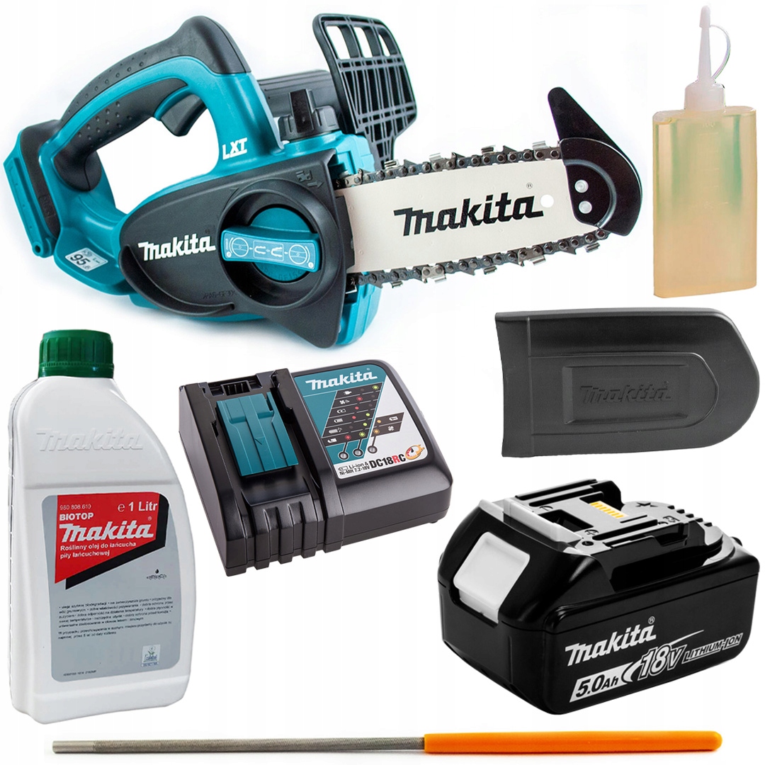 Řetězová pila 18V 115 mm 1x5 Ah Makita DUC122Z