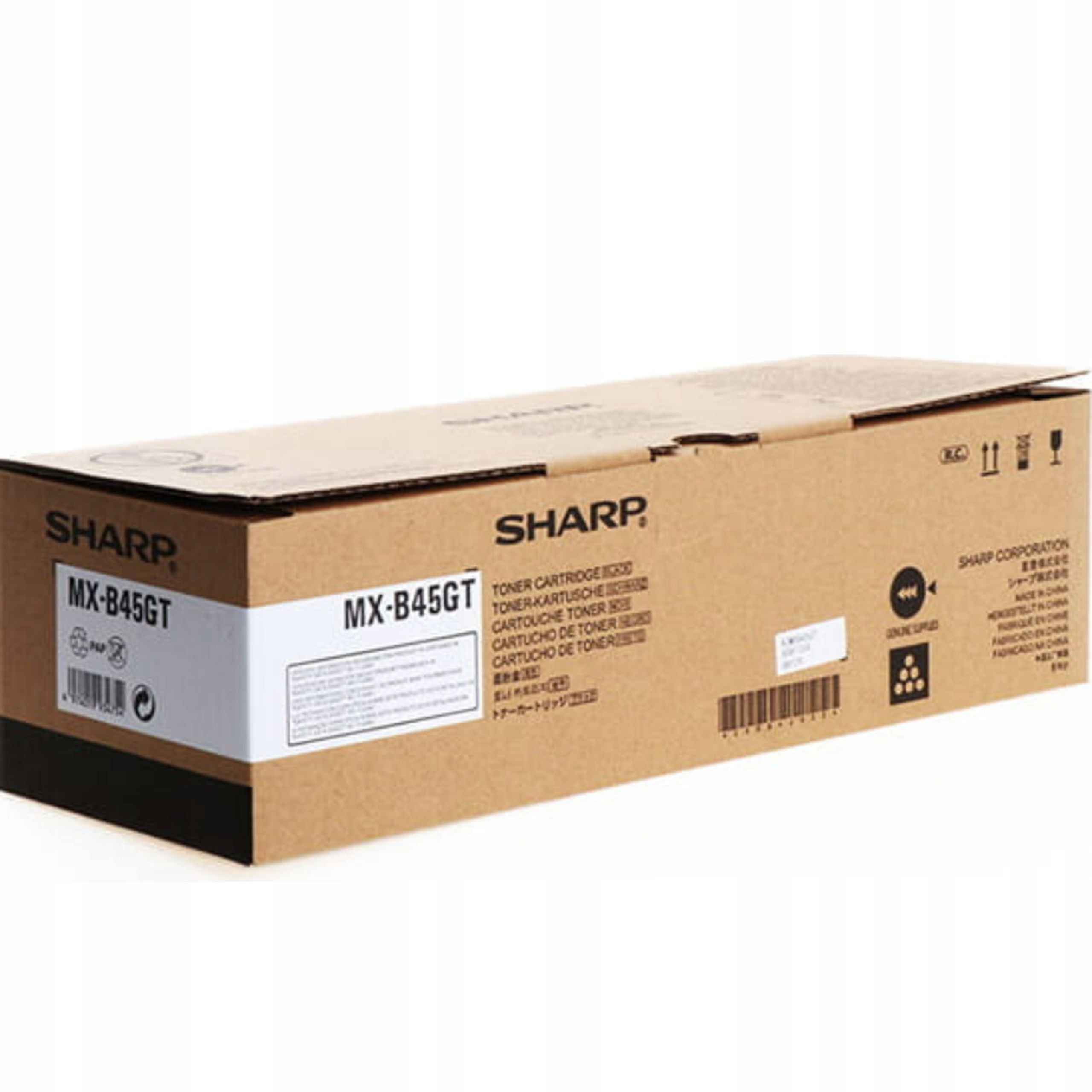 Toner Sharp MX-B45GT čierny (čierny)