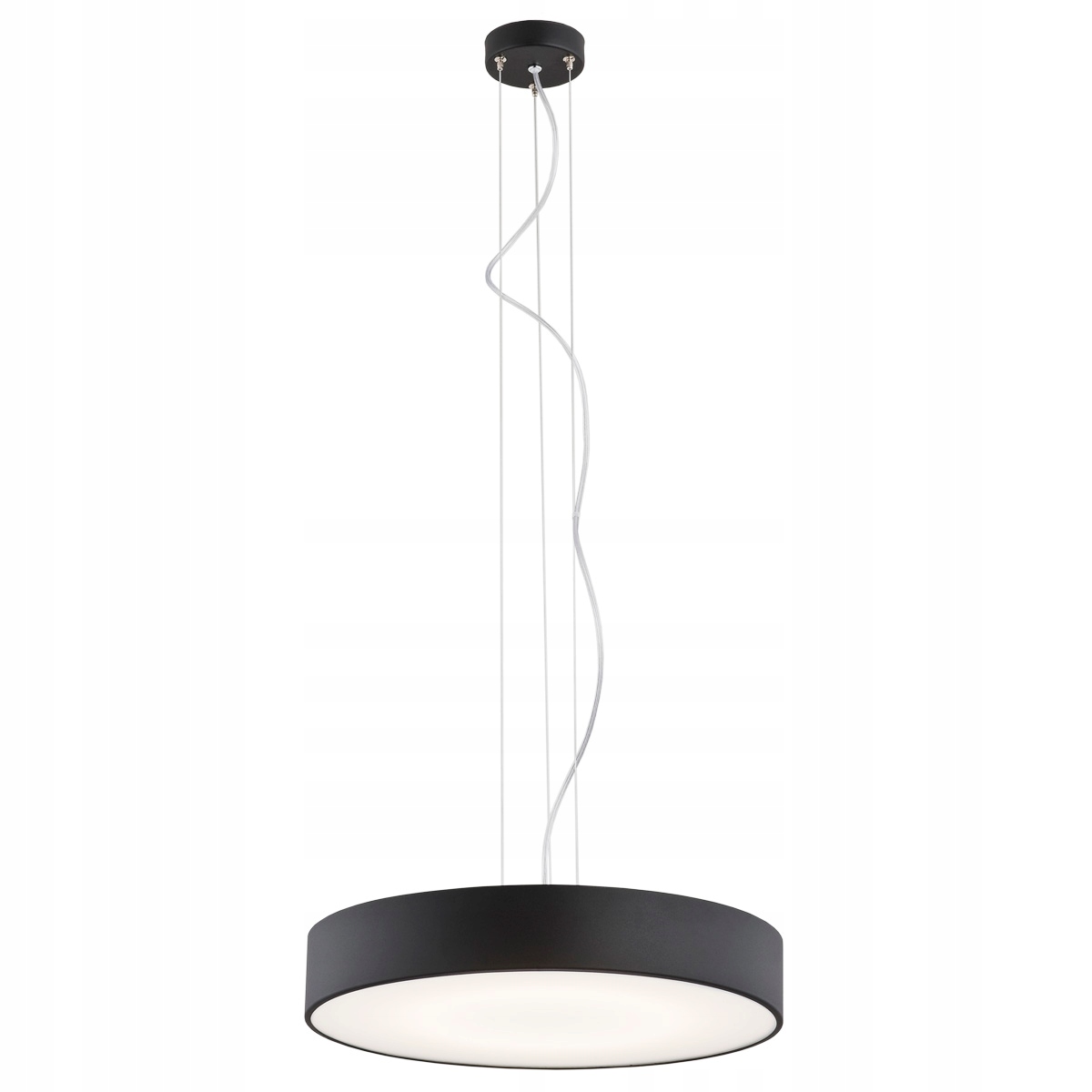 Duża Czarna Lampa Wisząca Led 5380Lm 3000K Darling Argon