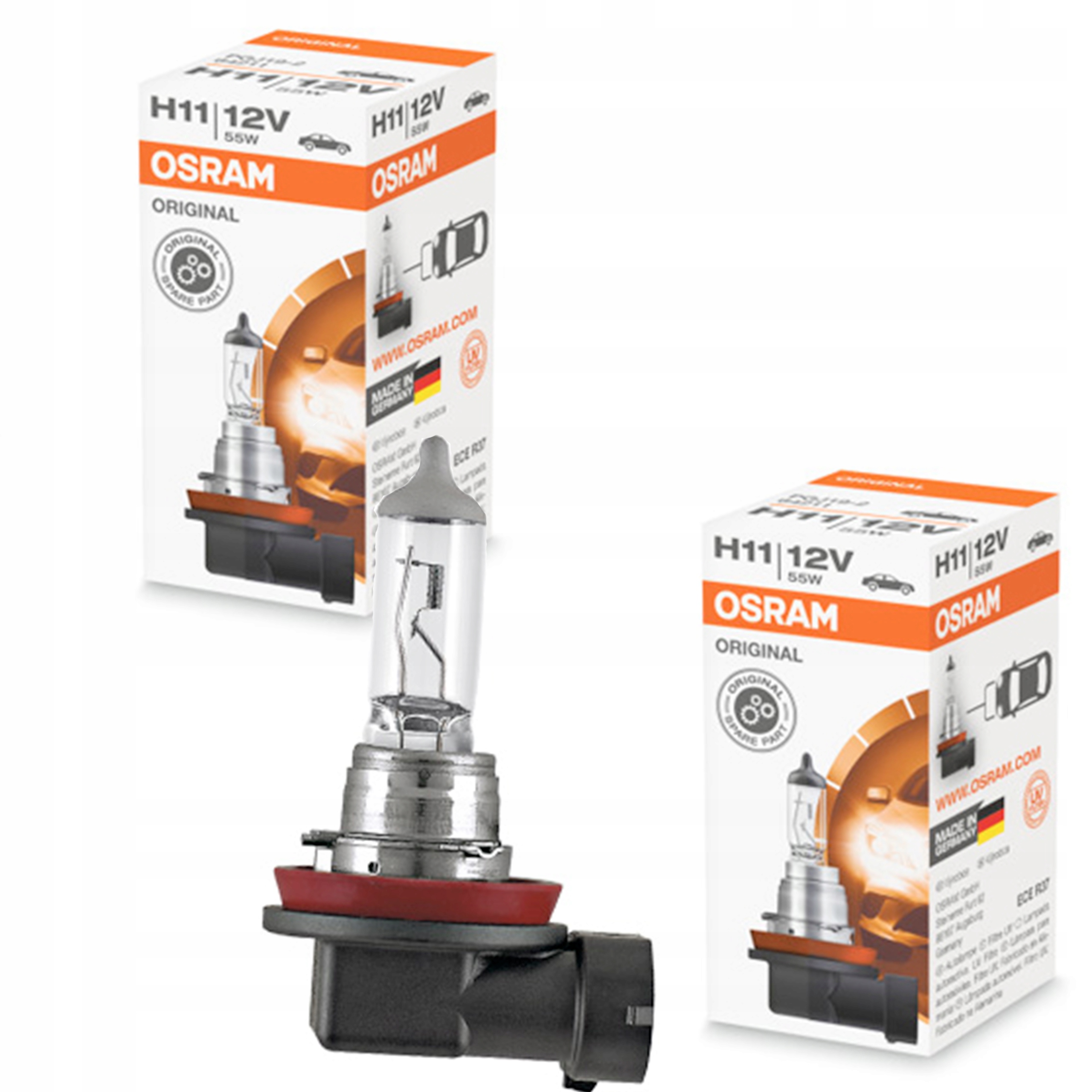 

Osram 2x Żarówka Halogenowa H11 55W Original Line