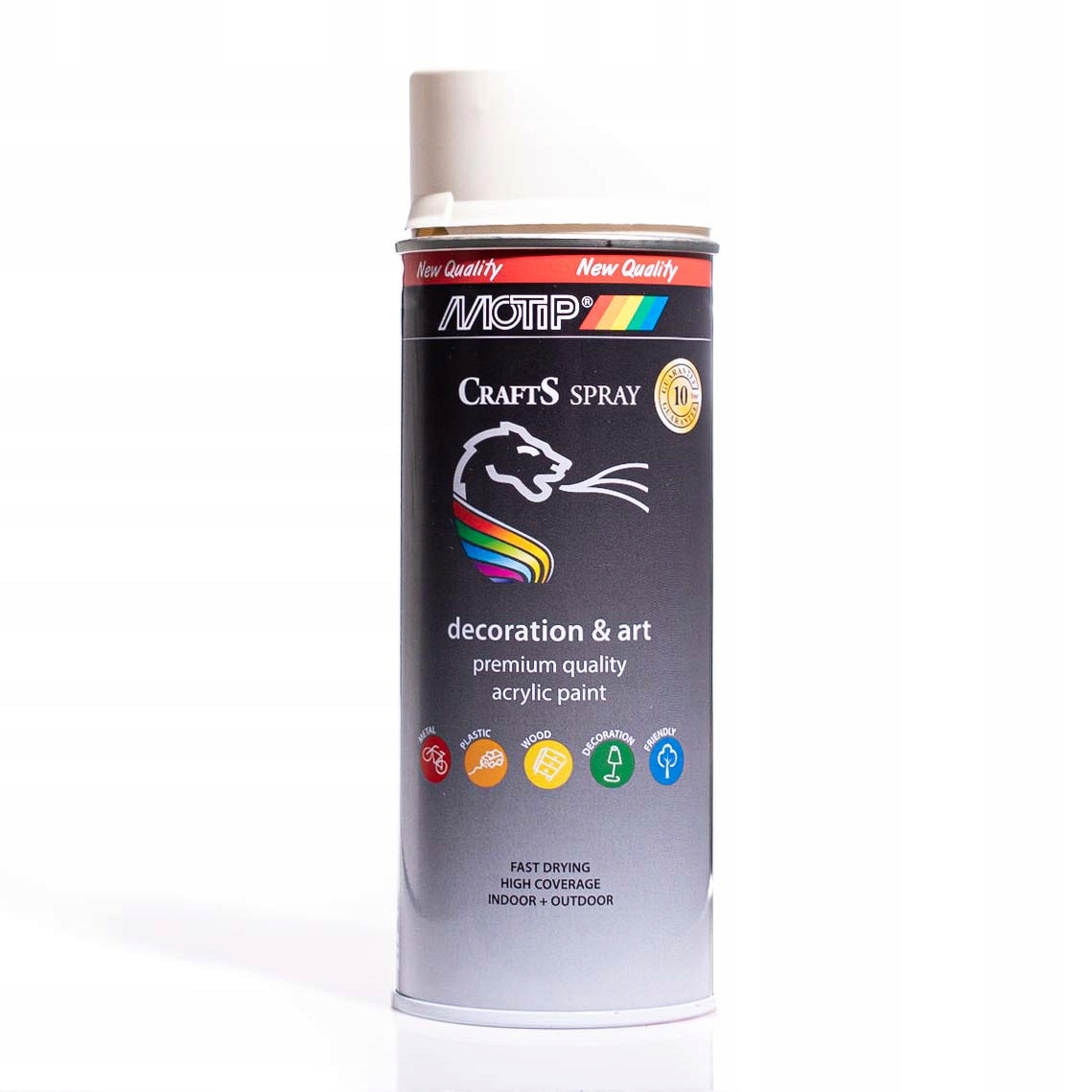 

Crafts Farba Spray Lakier Emalia 9010 Biały Mat