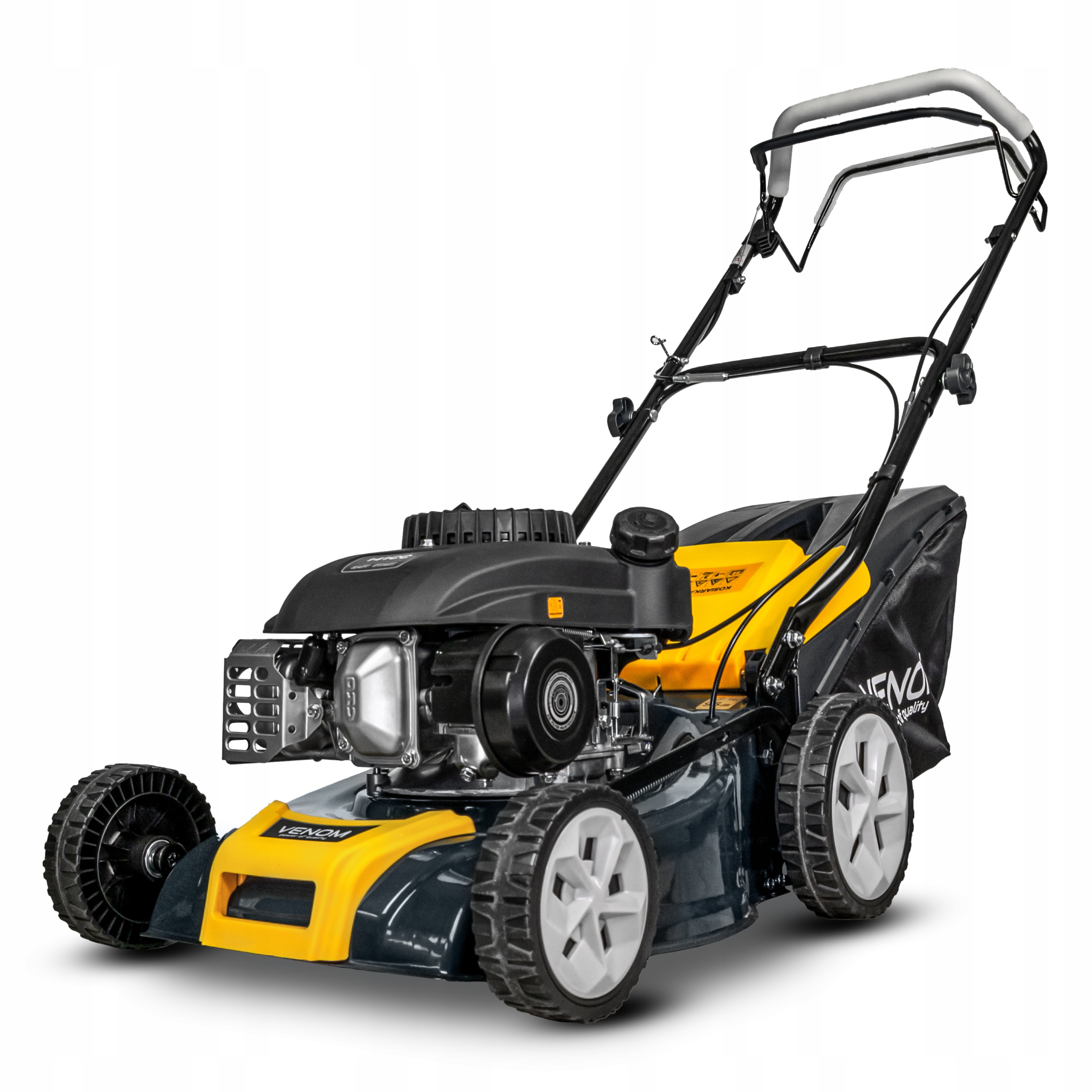 MOCNA KOSIARKA SPALINOWA VENOM 41CM POTĘŻNY SILNIK Z NAPĘDEM ZESTAW 9W1 XXL Model VEN41-141 II