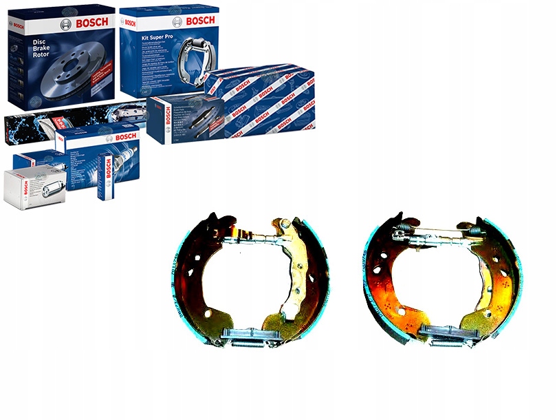 BOS0 204 114 626 Sada Brzdových Čelistí Nissan Micra/n Asistent řidiče #33