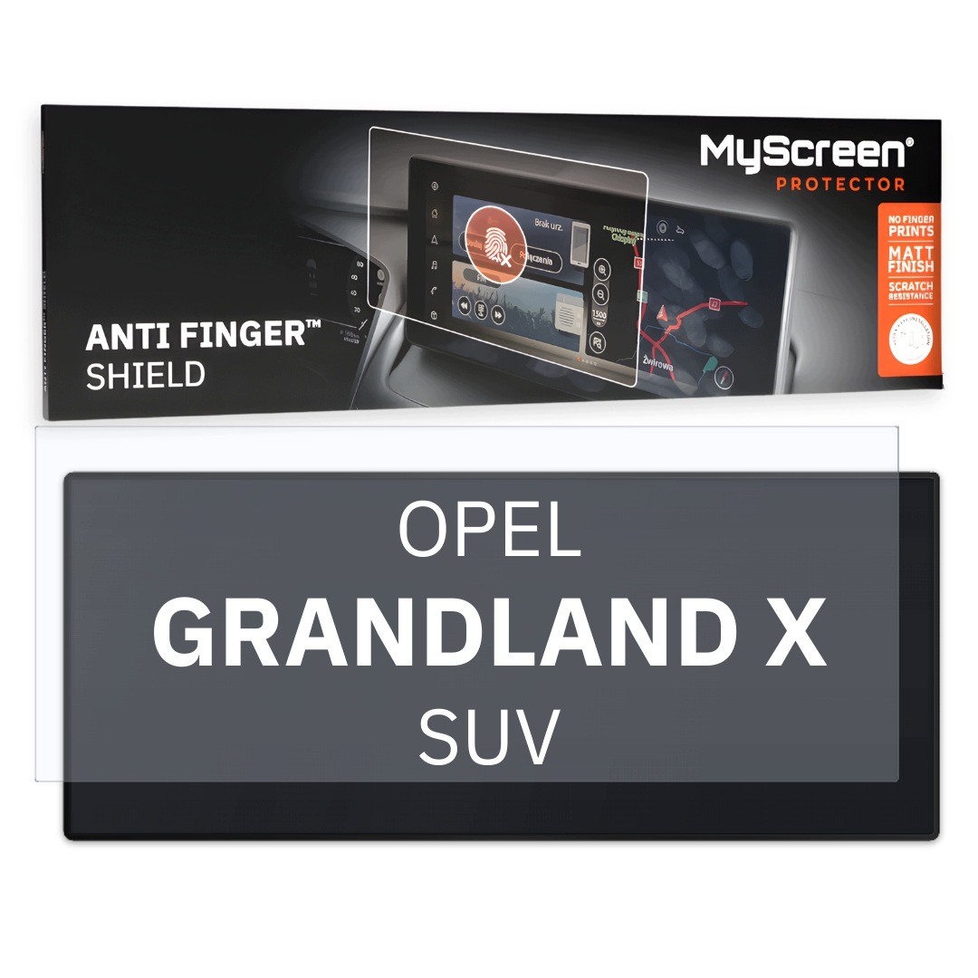Fólie pro Opel Grandland X Electric Edition Suv 2021 Hlavní obrazovka 10"