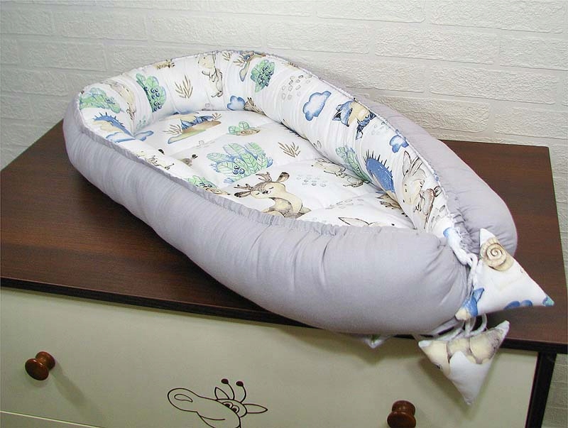 Kokon niemowlęcy, kojec dwustronny, gniazdo 2w1 Marka inna marka