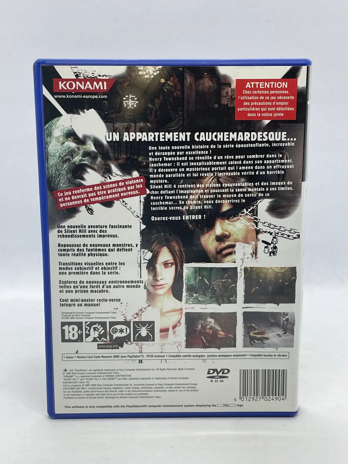 Silent Hill 4 The Room PS2 Platforma Sony PlayStation 2 (PS2)