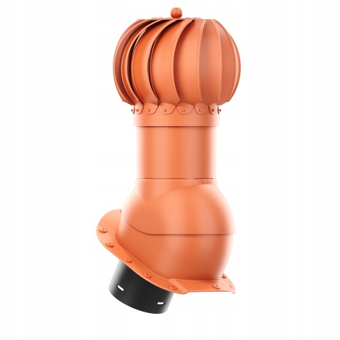 Rotačný krb Rotoline profil A fi 150 mm guľový, tehlový