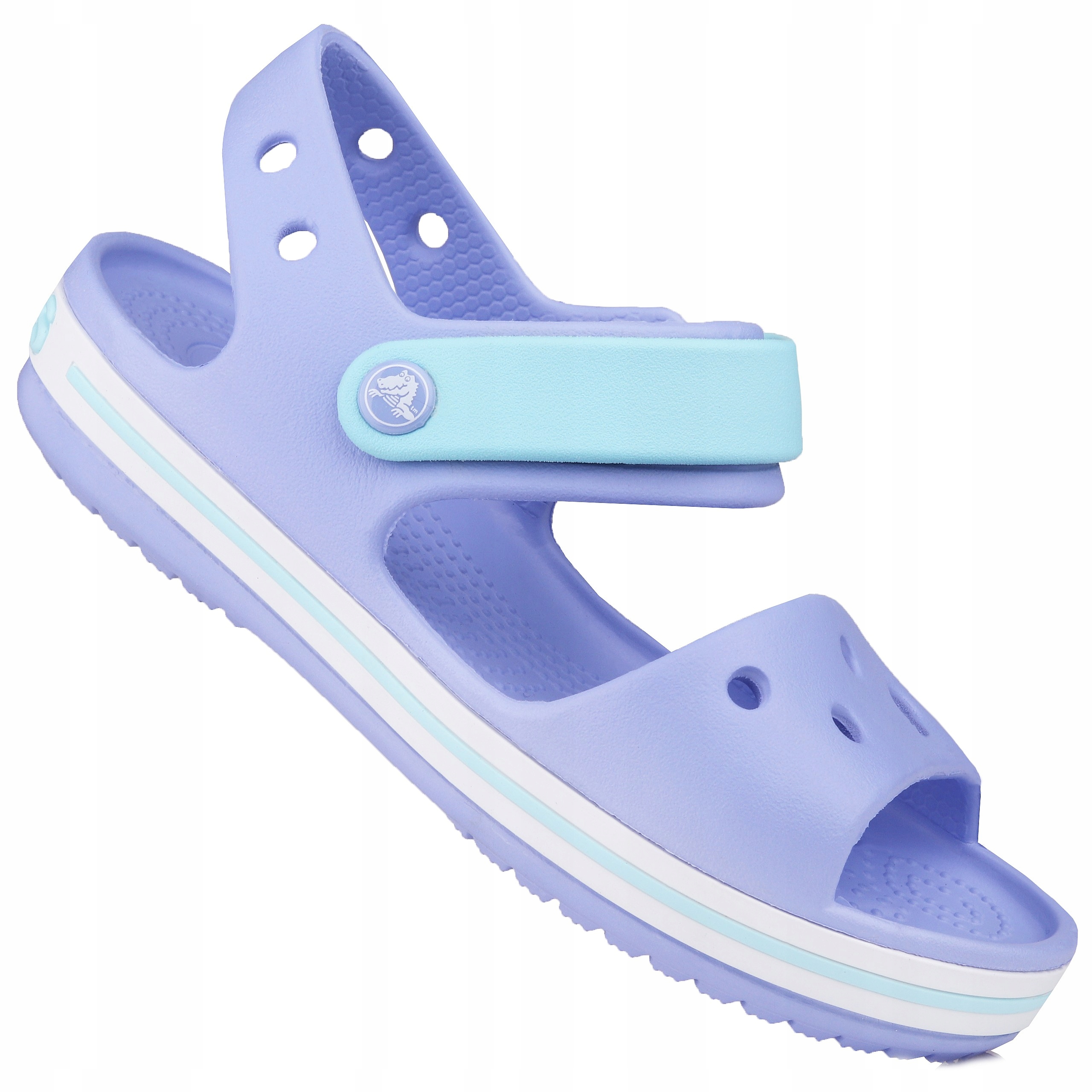 

Sandały, buty dziecięce Crocs Bayaband Fioletowe