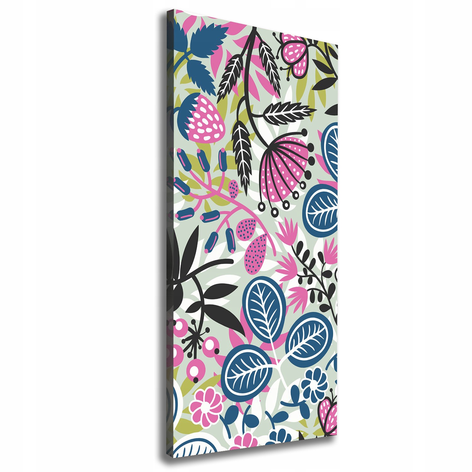 

Nowoczesny fotoobraz canvas na ramie Kwiaty 50x125