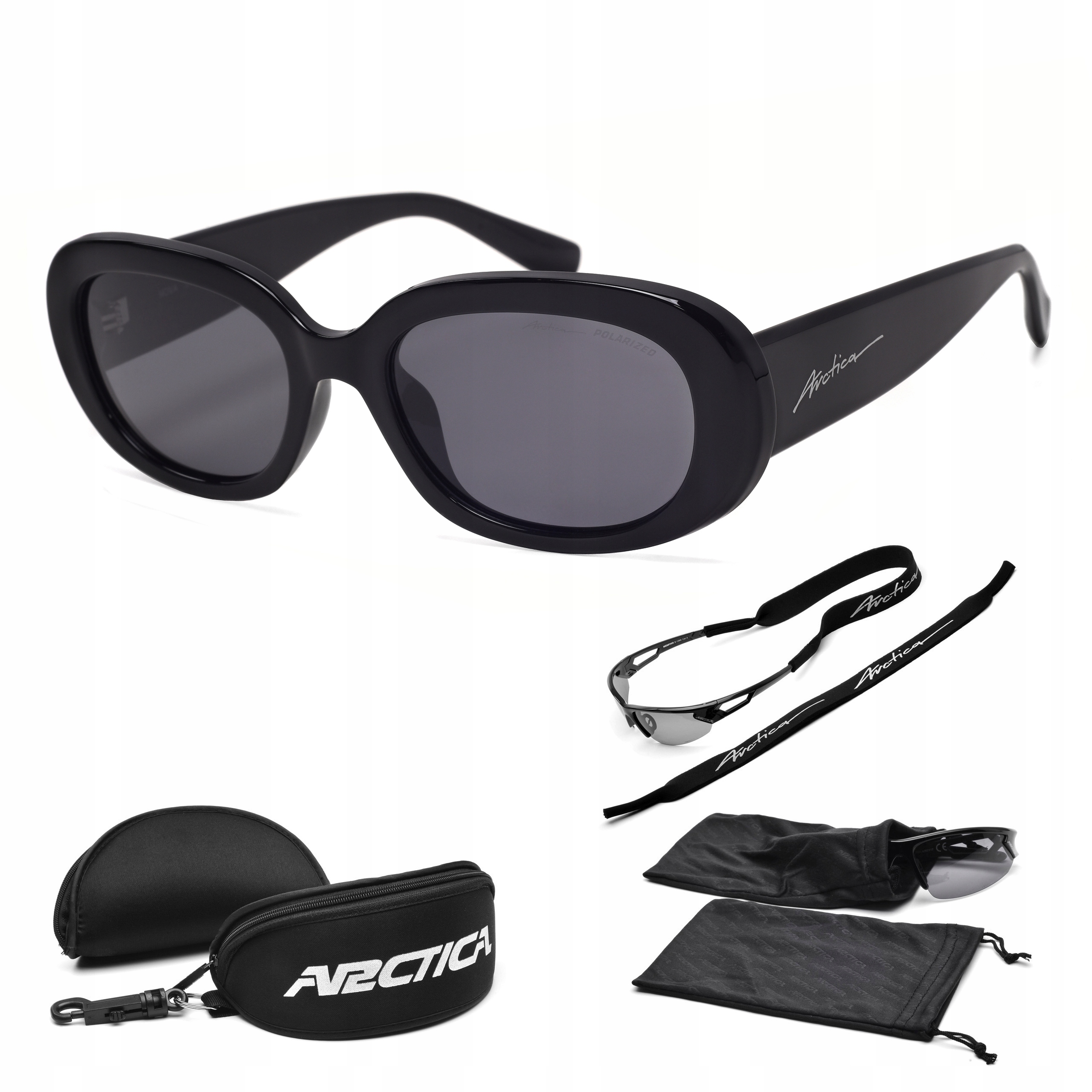 Arctica S-367 Dámské Polarizační Brýle Černé Elegantní Módní UV400
