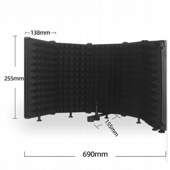 KA-LINE STAND M5 - Kabina akustyczna do mikrofonu Kod producenta M5