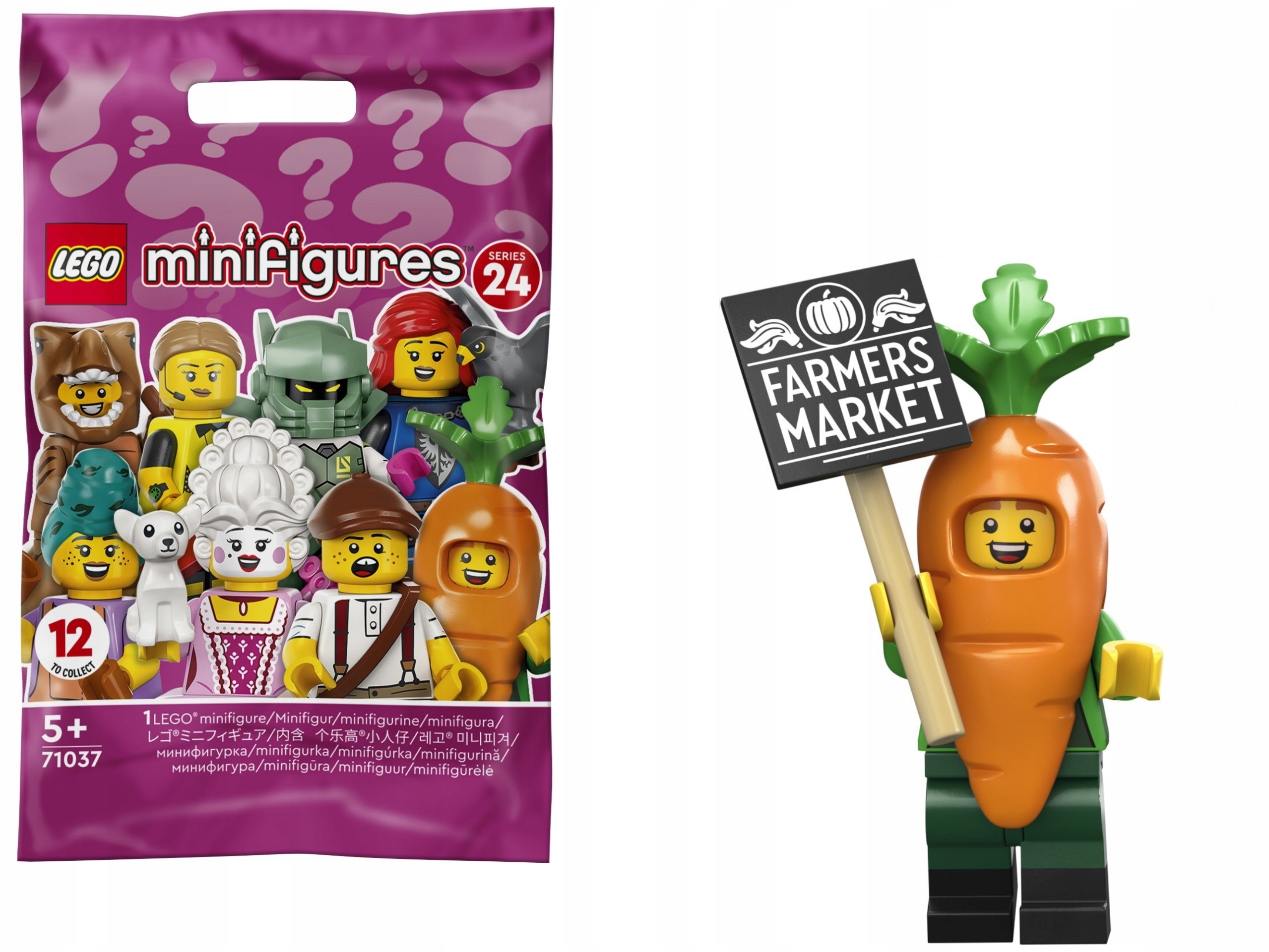 

Lego Minifig Seria 24 Marchewka Maskotka 71037