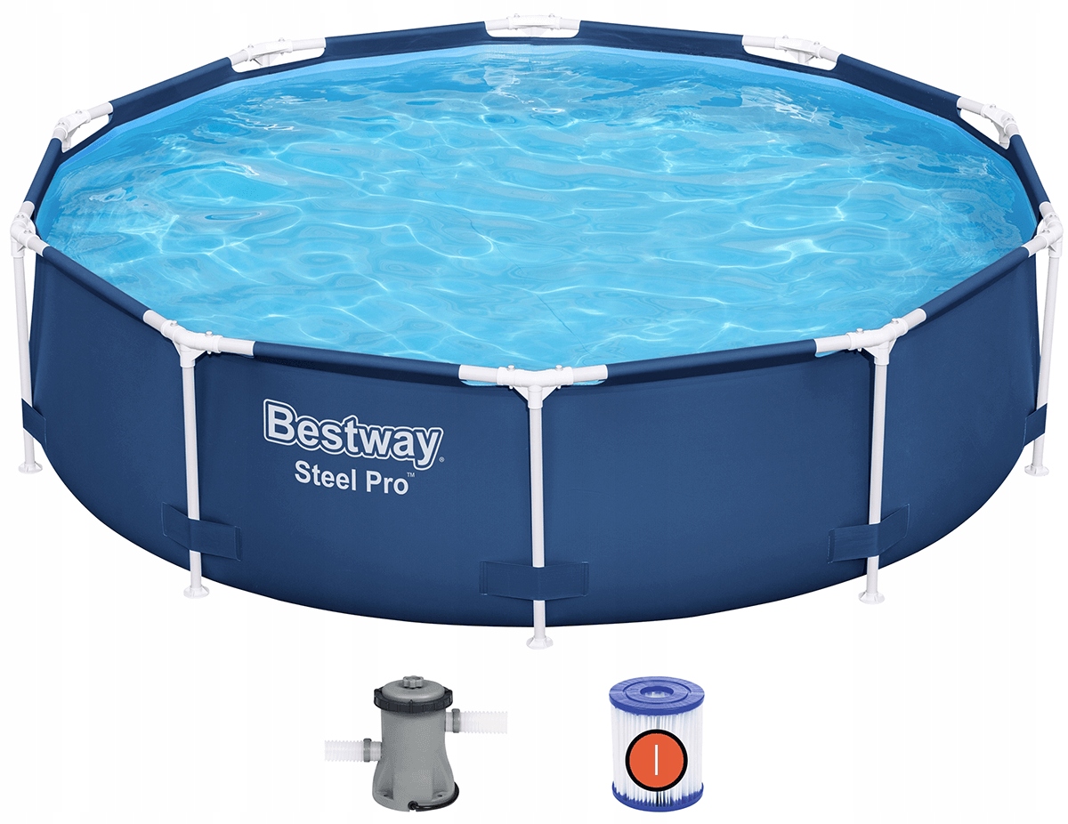 Bazén záhradný rámový Steel Pro s pumpou 305x76 cm Bestway 56679
