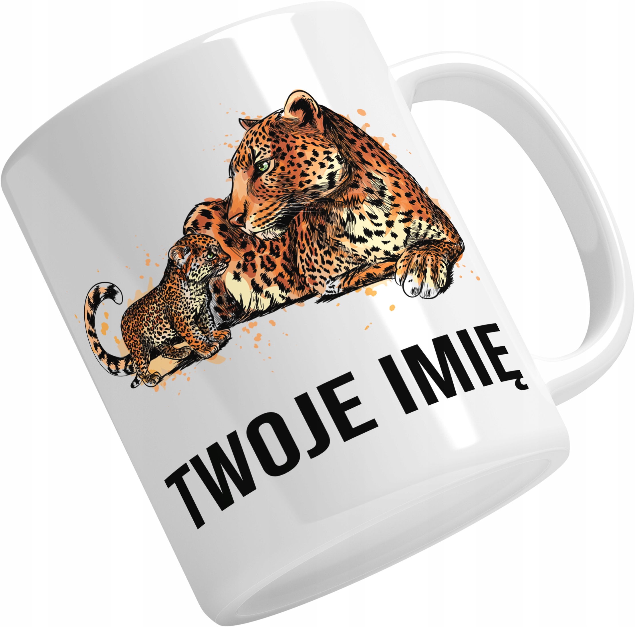 

Kubek Motyw Tygrys Dowolne Imię