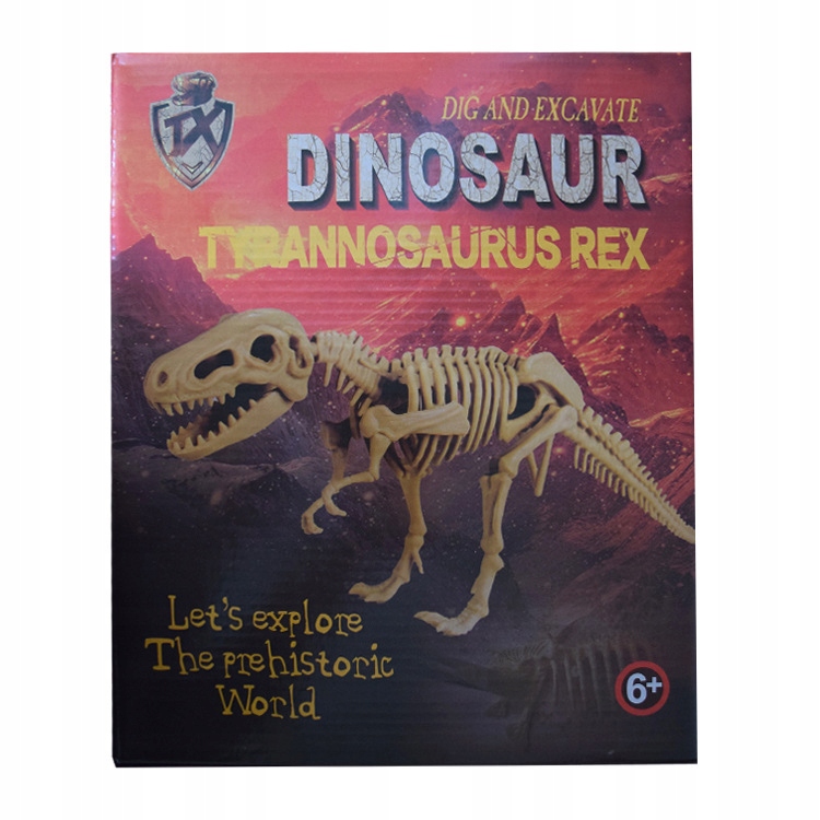 

Wykopaliska archeologiczne dinozaurów Tyranozaur