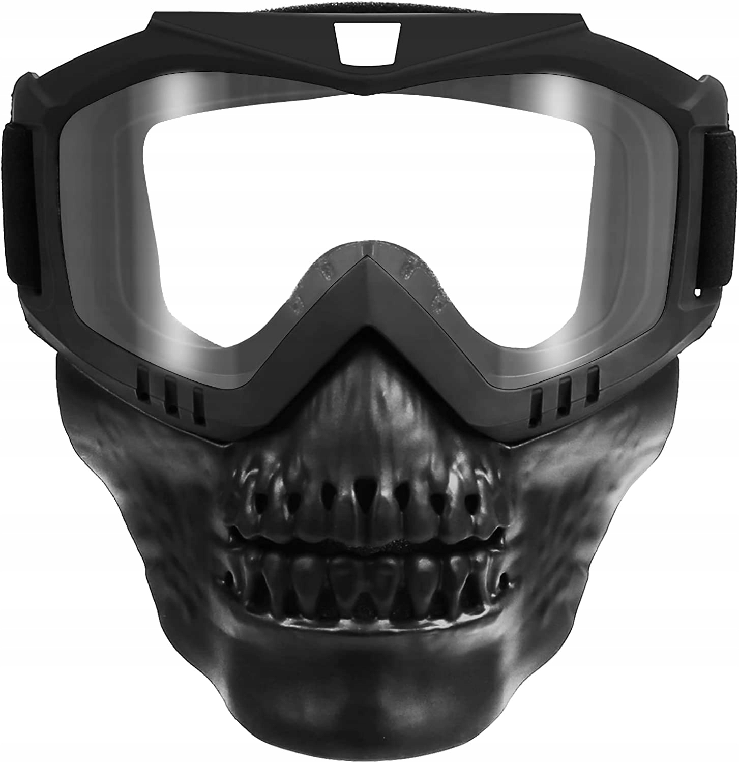 GOGLE MOTOCYKLOWE CZASZKA MASKA POZA DROGĄ OKULARY