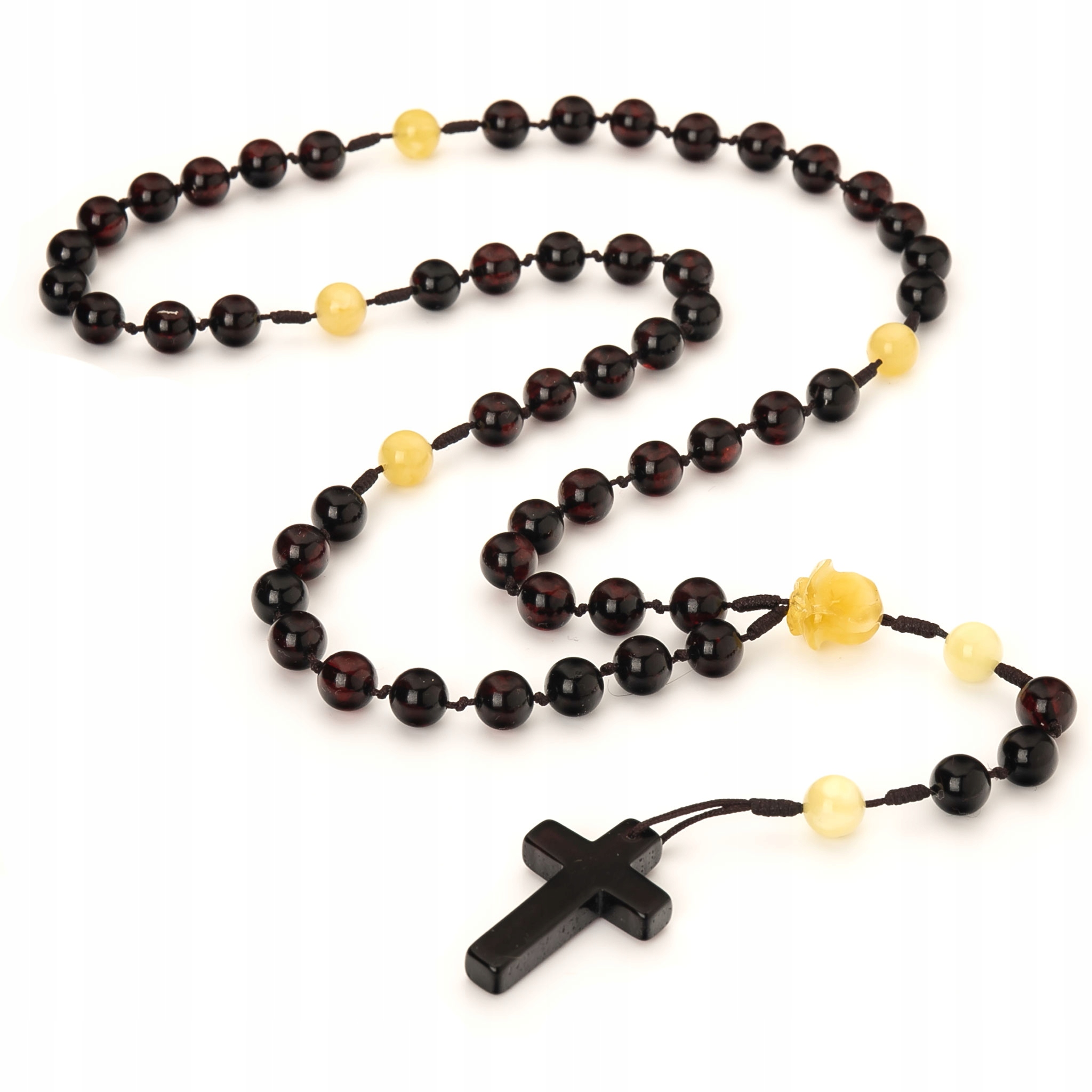 Jantarový růženec-Baltský Jantar