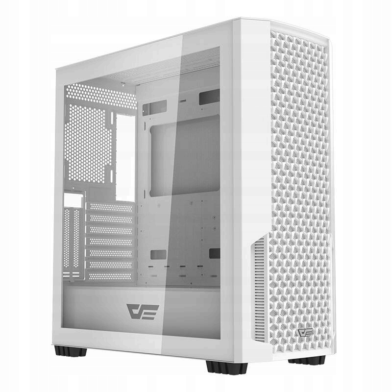 Darkflash DF2100 Skříň Atx Midi Tower Sklep Gaming Bílá