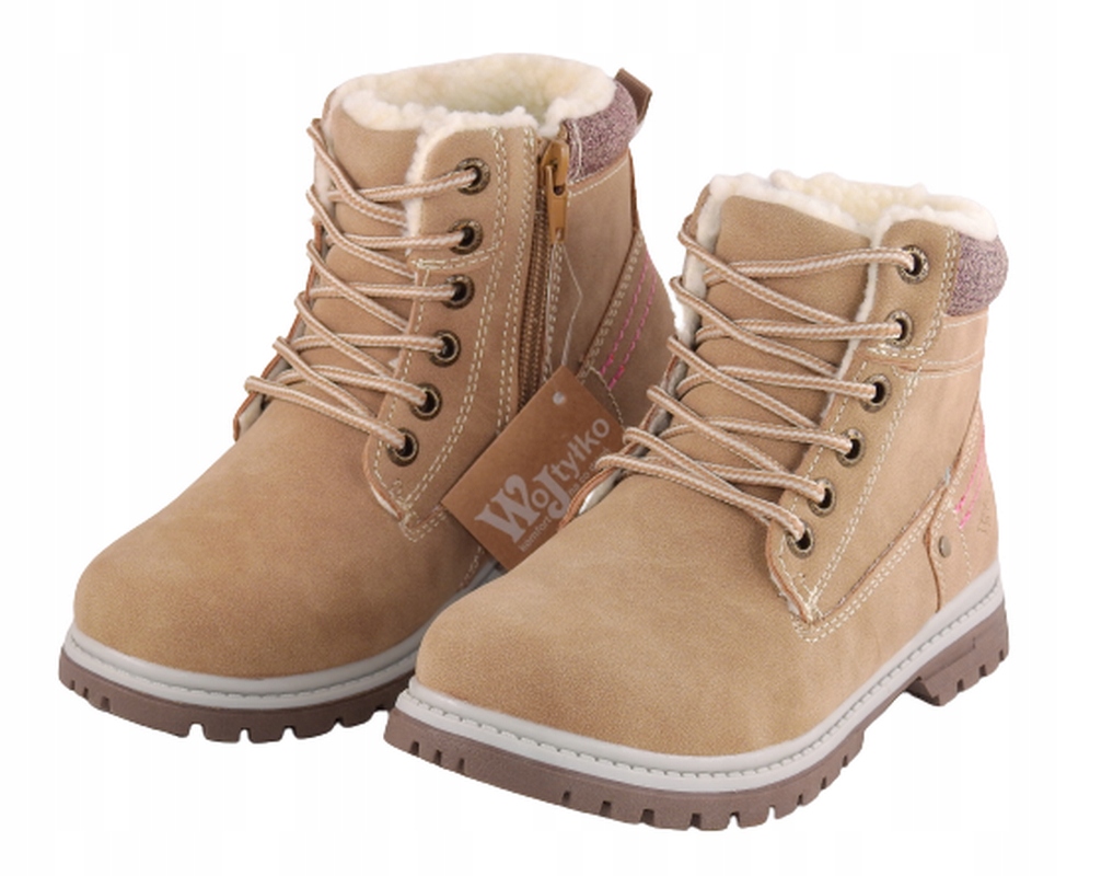 Wojtyłko ciepłe dziecięce trapery zimowe 21022 r30 Płeć dziewczynki