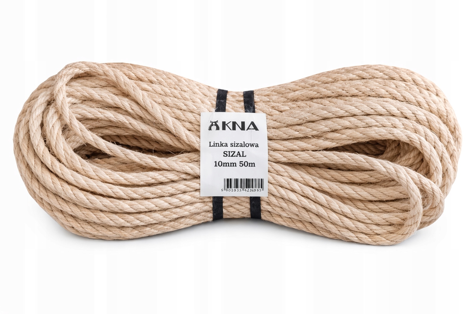 Sisalová šňůra SIZALfi 10 50 m, kočičí škrabadlo
