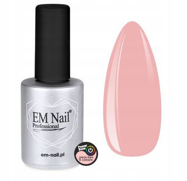 Podkladová báze Em Nail Power Base Peaches n' cream 15 ml