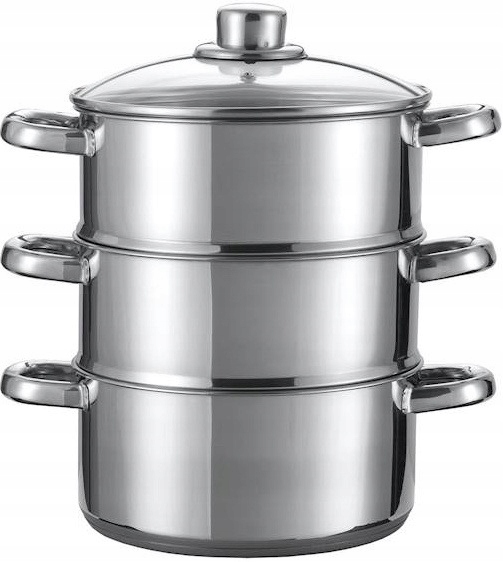 GARNEK DO GOTOWANIA NA PARZE INDUKCJA STAL 4el