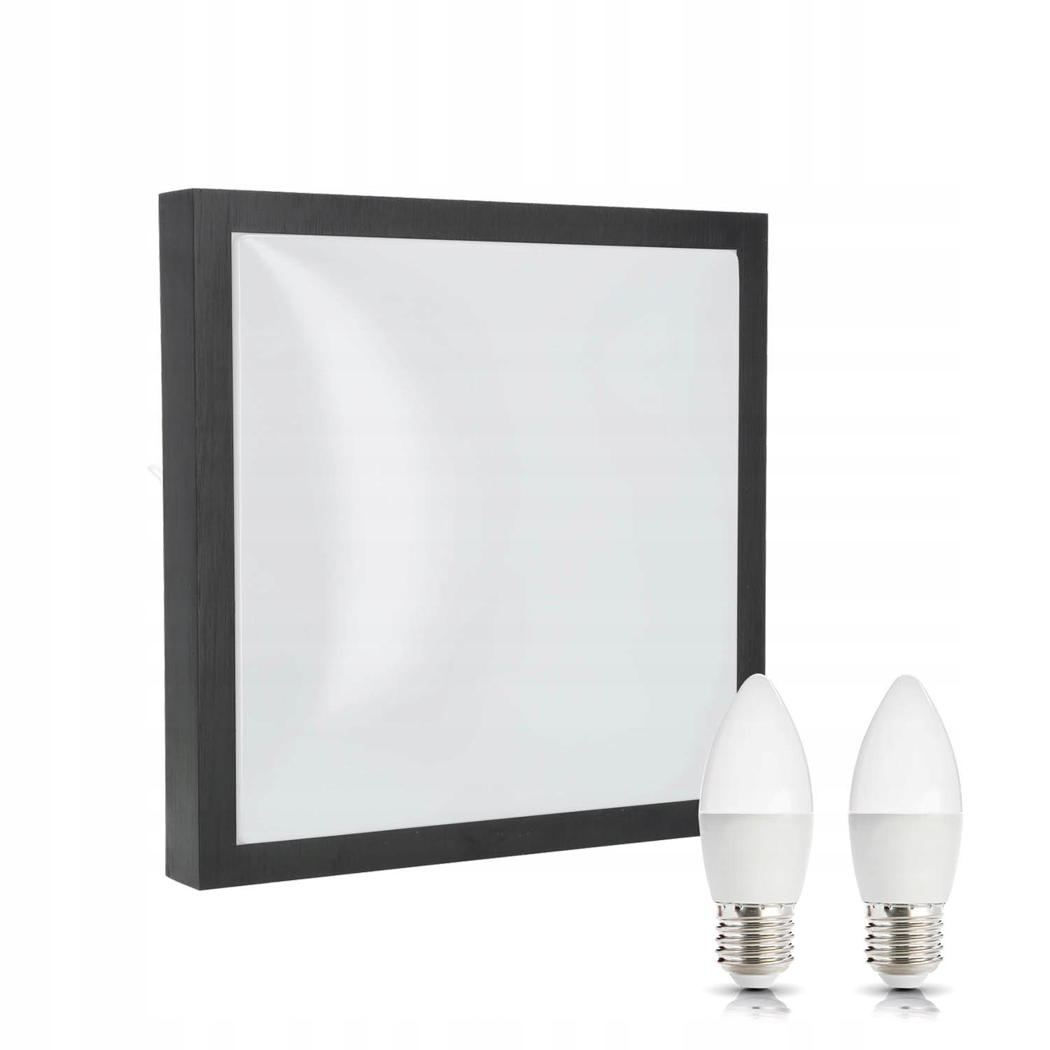 Sada svítidel Impera S černá 2x Led žárovka 7W E27