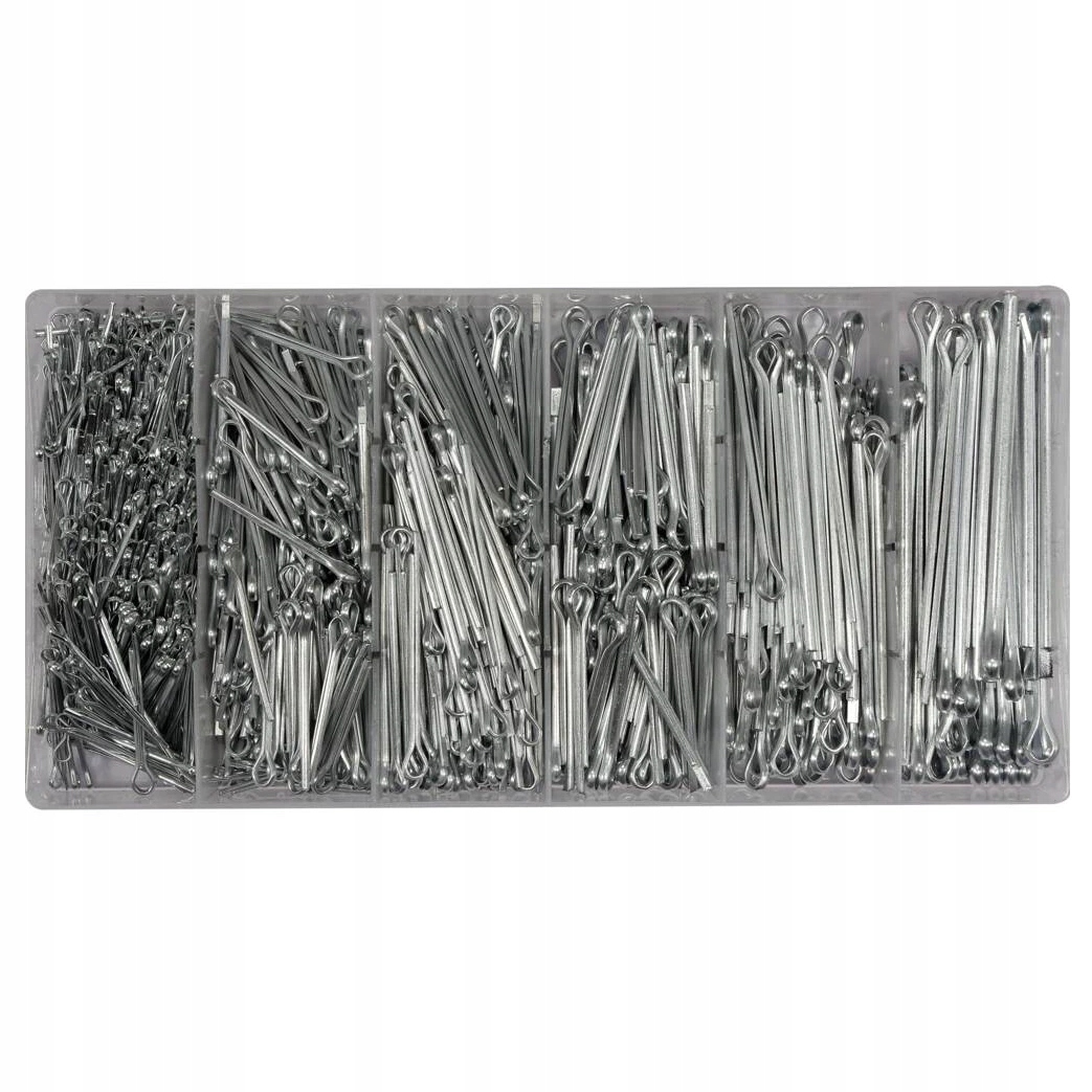 Zestaw zawleczek prostych mix 1000 szt. (YT-06885)