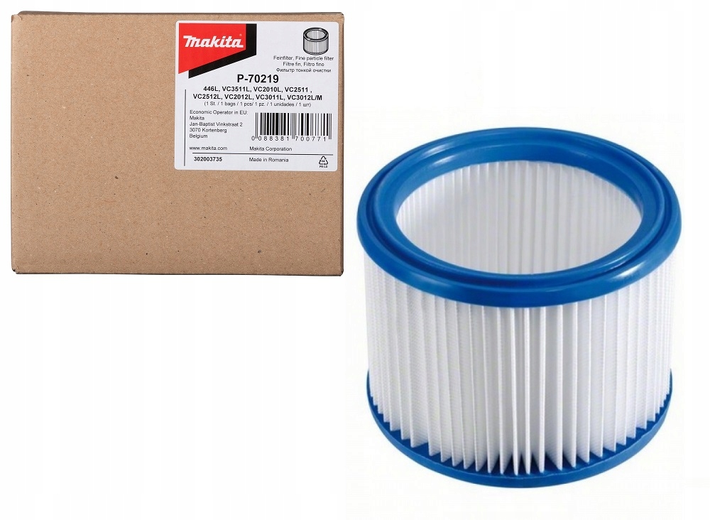 Makita Filtr Do Odkurzacza VC2511 VC2512L VC3511L