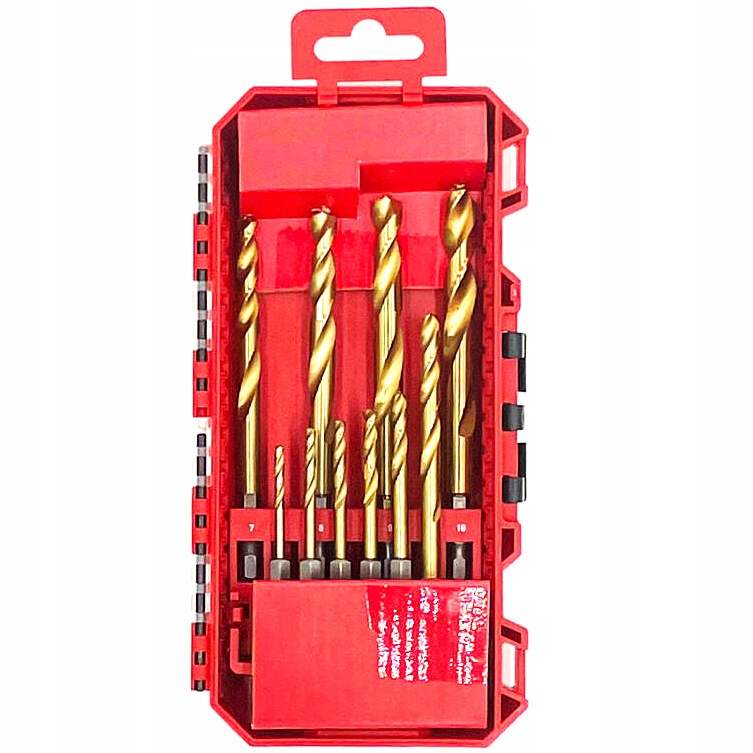 Zestaw Wierteł Do Metalu Hss-g 3-10mm 10szt Mliwaukee 4932493865