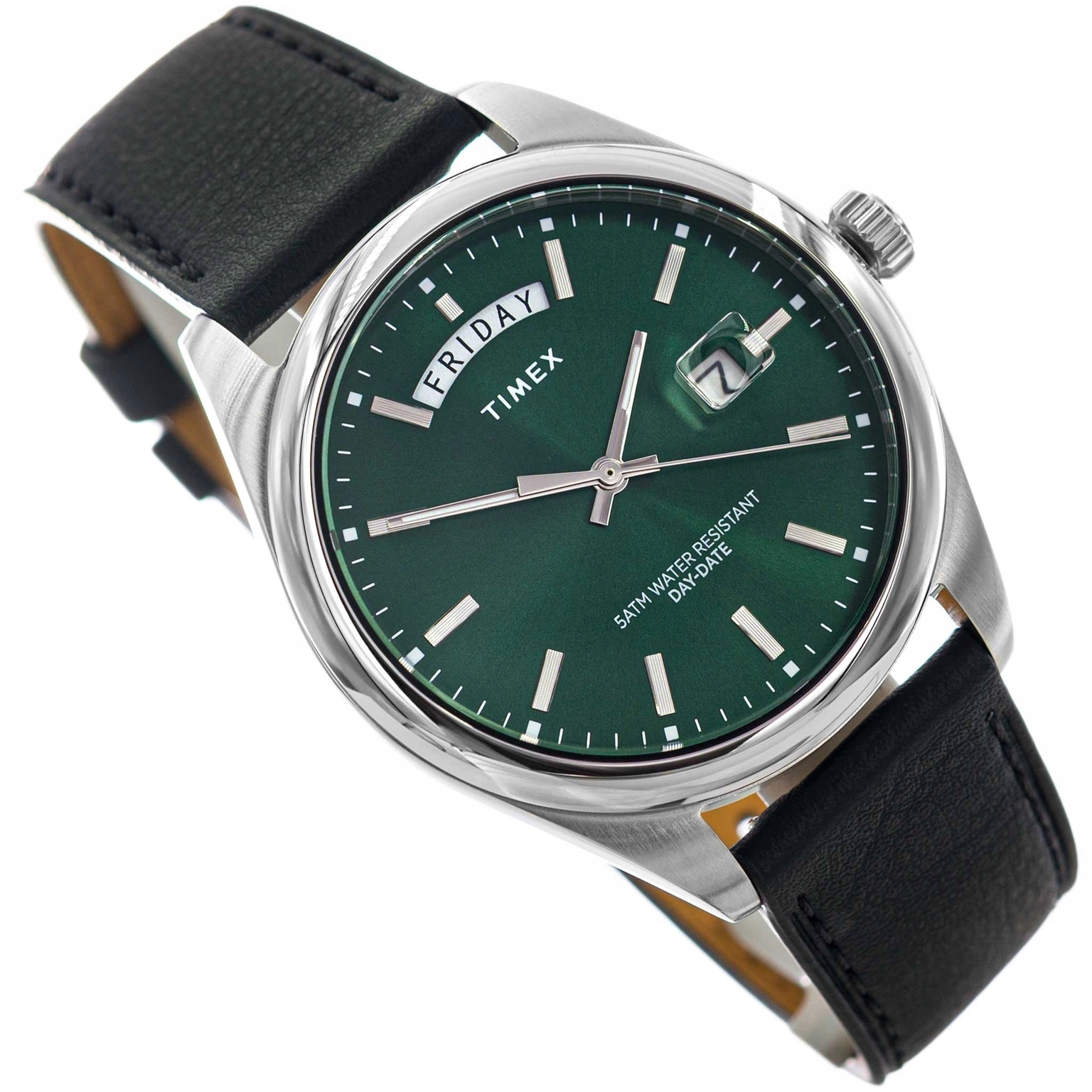 Pánské Hodinky Timex TW2W57300 Legacy Černé Na Řemínku Datumovka