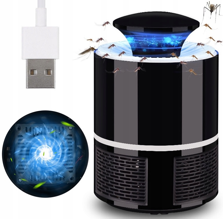 

Smart Pułapka Lampa Owadobójcza Komary Muszki 40M2